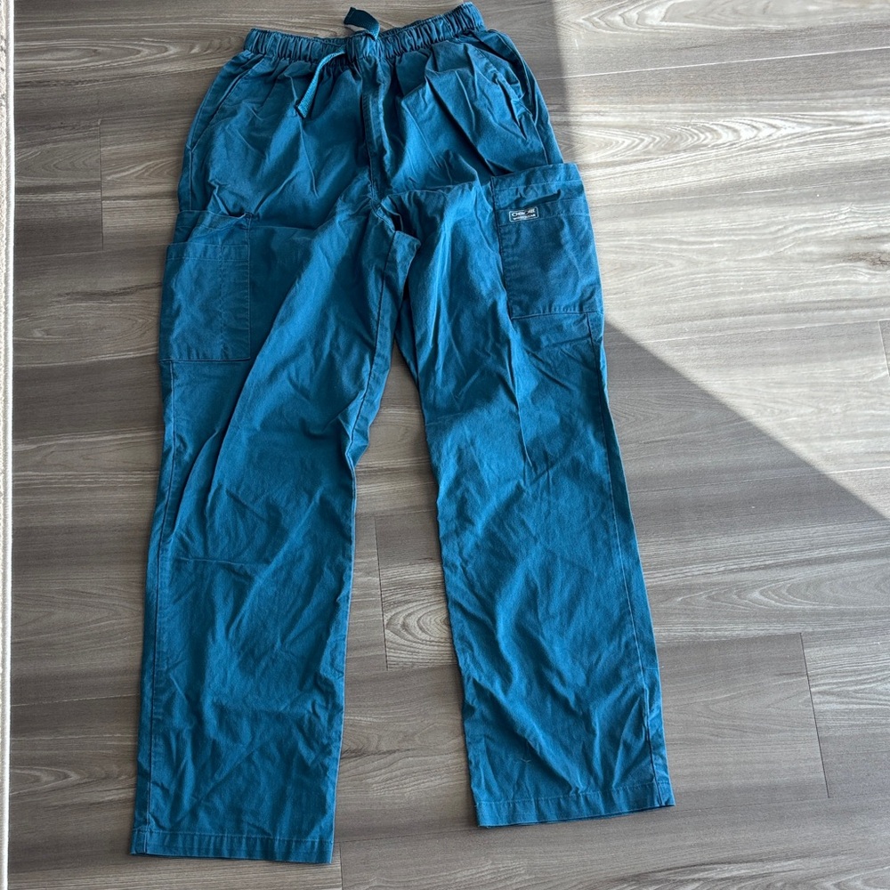 Cherokee Men's Blue Scrub Pants